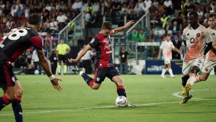 Cagliari and Romania midfielder Razvan Marin
